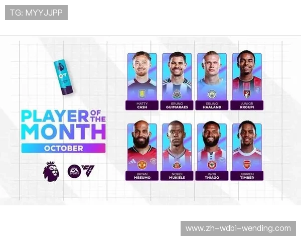 英超月度最佳球员名单及评选标准